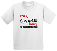 It's A Guyanese Thing  Kids T Shirt
