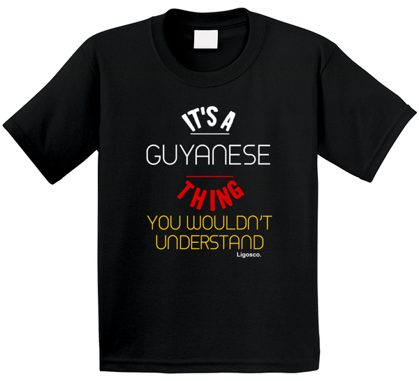 It's A Guyanese Thing Kids T Shirt