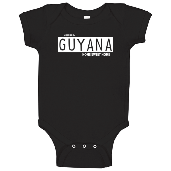 Guyana Home Sweet Home Baby One Piece