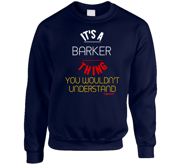 Barker Sweater Crewneck Sweatshirt