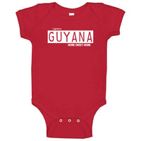 Guyana Home Sweet Home Baby One Piece