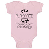 It's A Plaisance Thing Baby One Piece